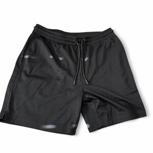 CSG Men's Black Mesh Athletic Shorts
